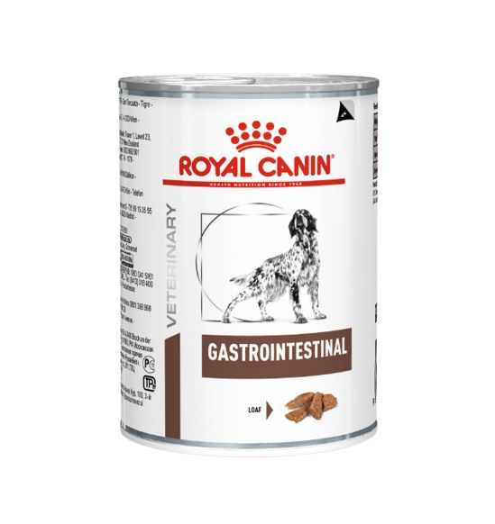 Miscota Pacco 12 Royal Canin Cibo Umido per Cani Gastro Intestinal Lattina