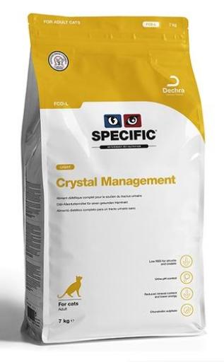 specific cat food crystal management