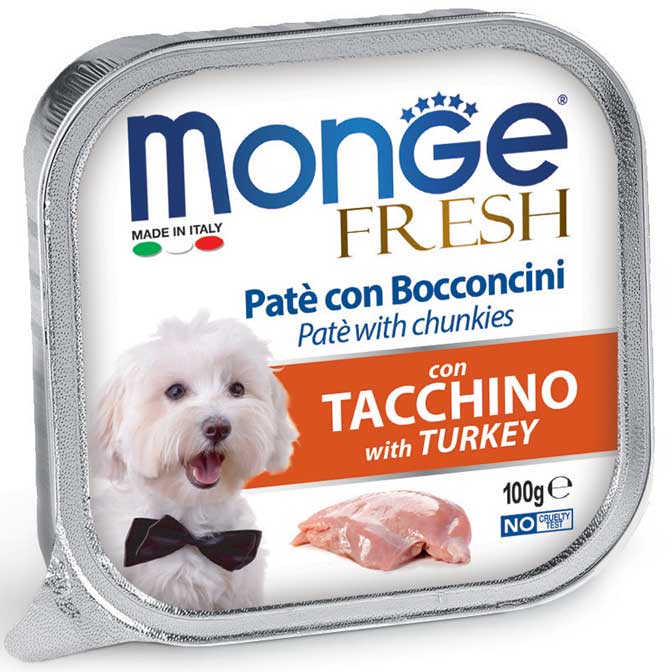 Miscota Pacco 32 Monge Bocconcini Fresh Paté e Turchia