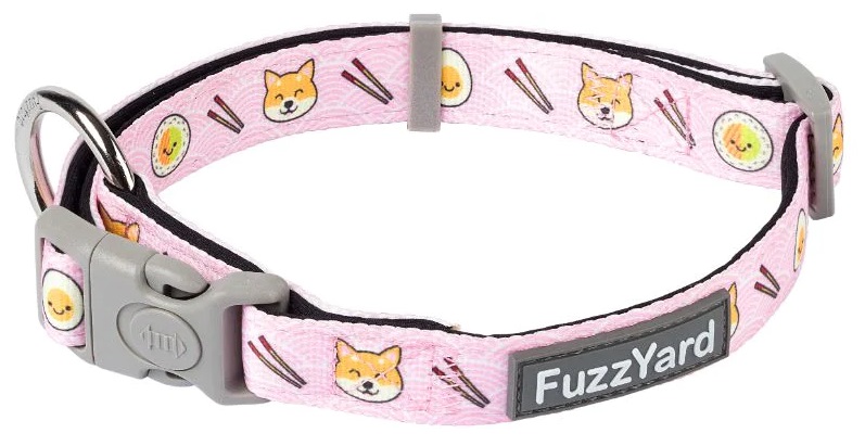 Miscota FuzzYard Collare in neoprene Sushiba rosa