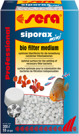 Siporax Mini Professional Material Filtrado