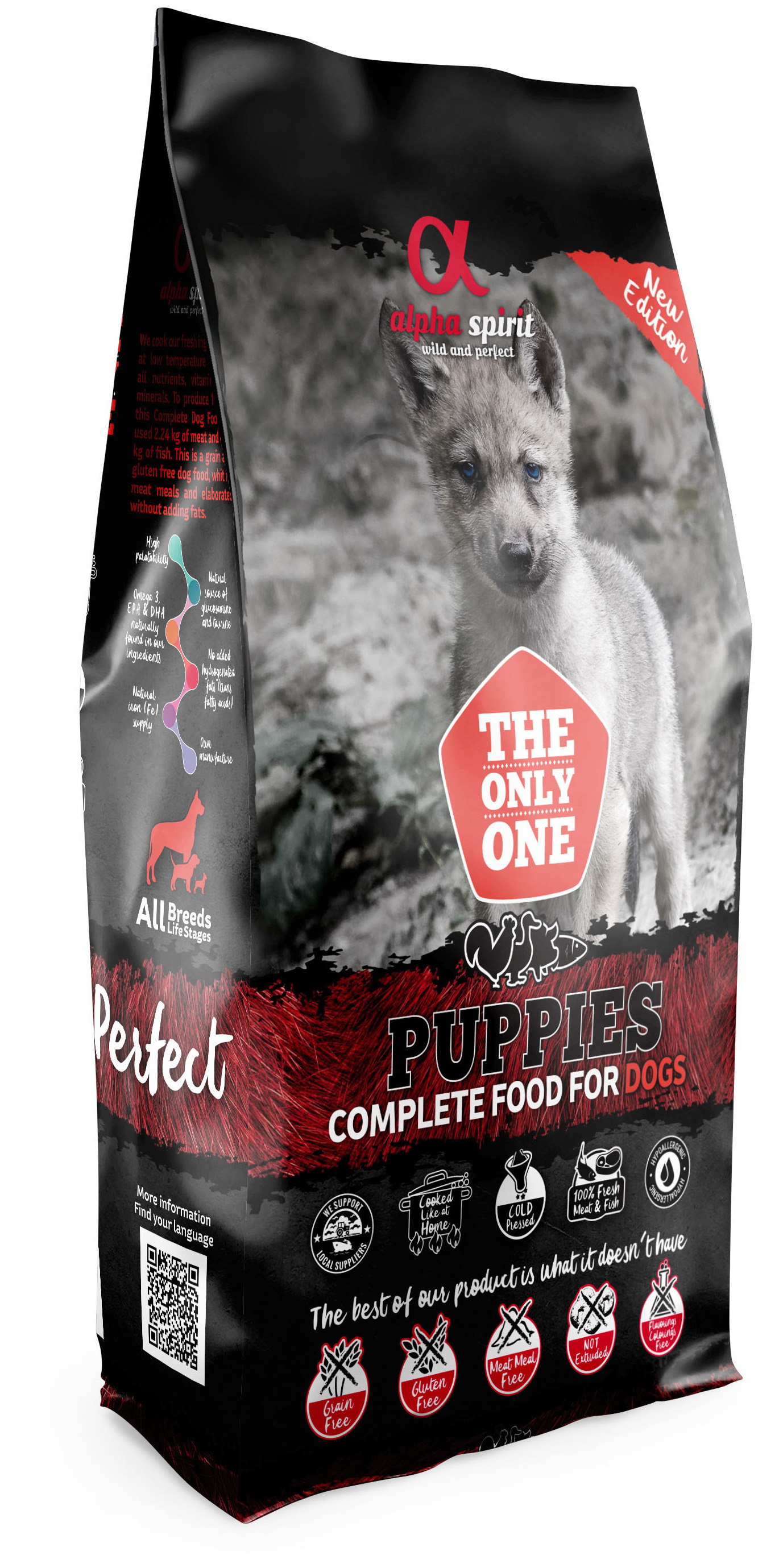 Miscota Alpha Spirit Cibo Secco Naturale Per Cani Puppies Multiprotein The Only One