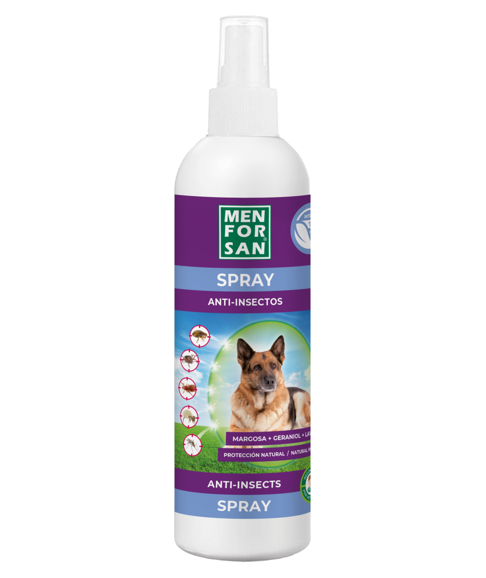 Miscota Men For San Spray anti-insetti con Margosa per Cani