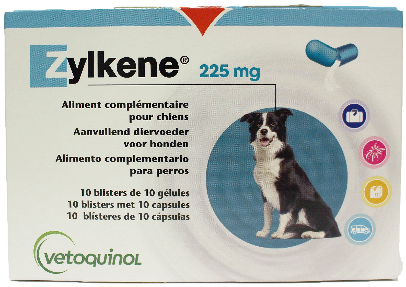 Miscota Vétoquinol Zylkène per Situazioni di Stress 100 Capsule