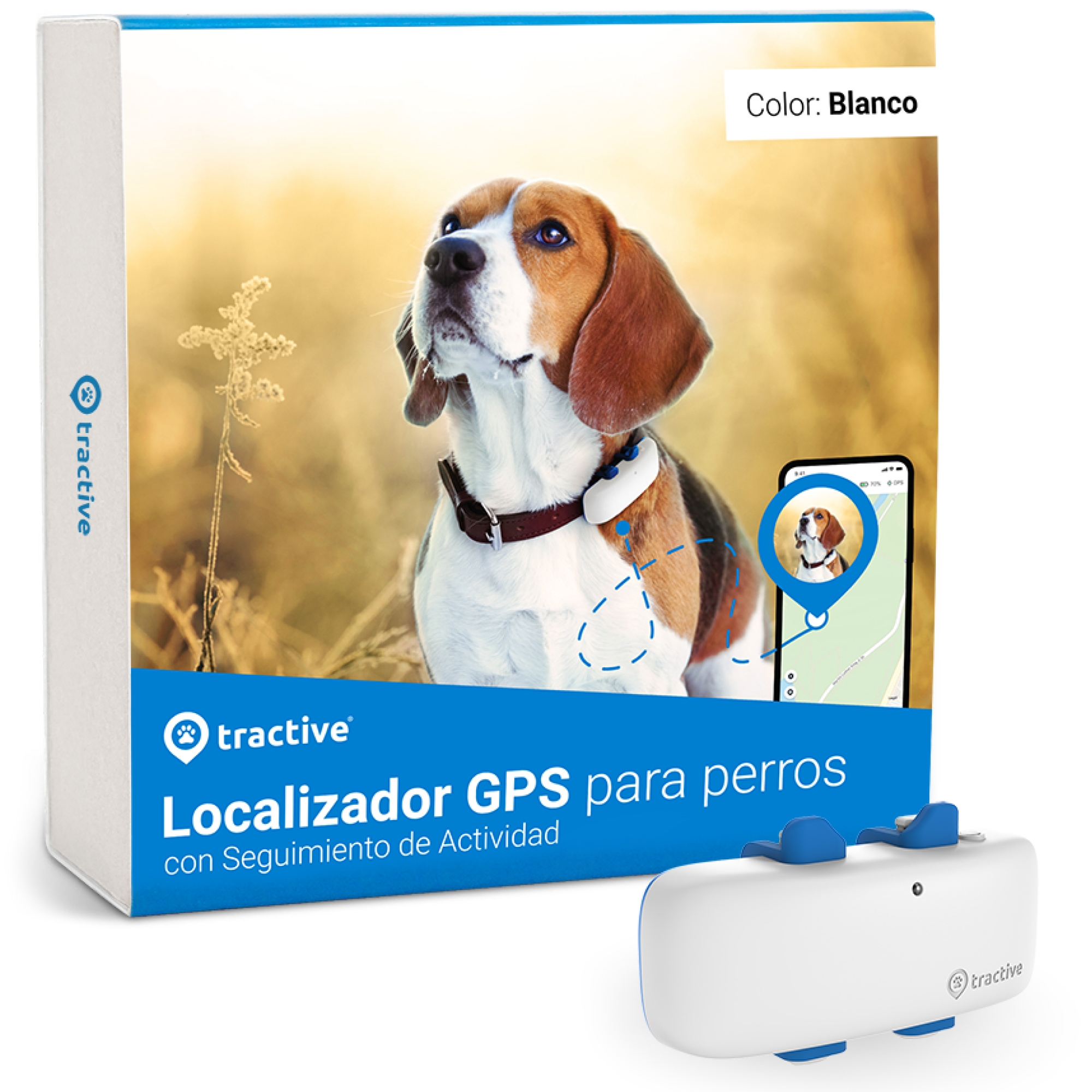 Miscota Tractive Localizzatore GPS per cani e monitoraggio dell'attività