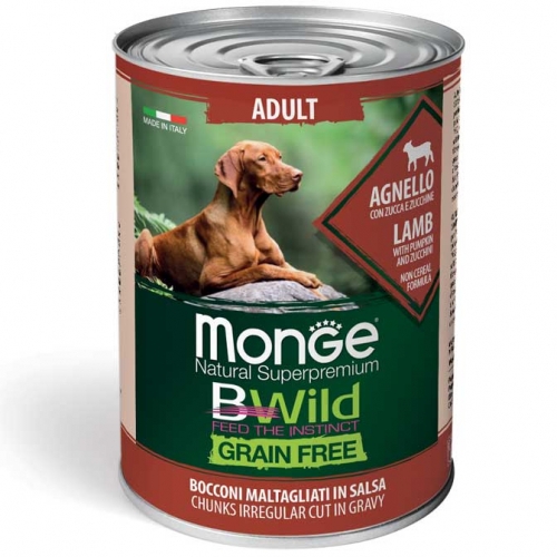 Miscota Monge Bwil Adult Agnello Grain Free