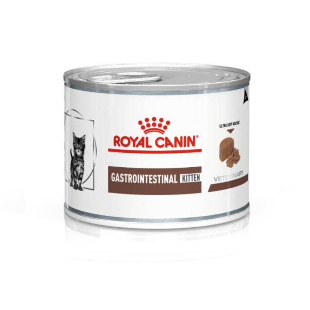 Royal Canin Gastrointestinal Kitten natvoer voor kittens – paté 195 GR