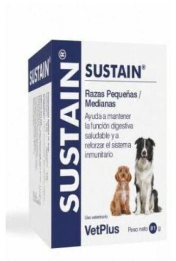 VetPlus Sustain Per Problemi Intestinali Nei Cani Di Piccola E Media Taglia  - Miscota Italy