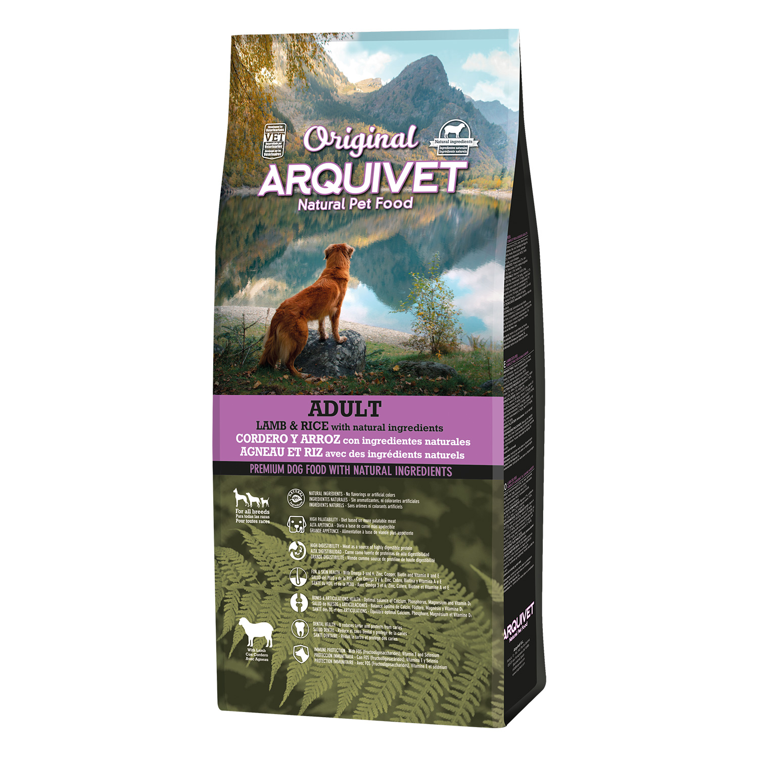 Miscota Arquivet Cane Originale Adulto Originale Agnello e Riso