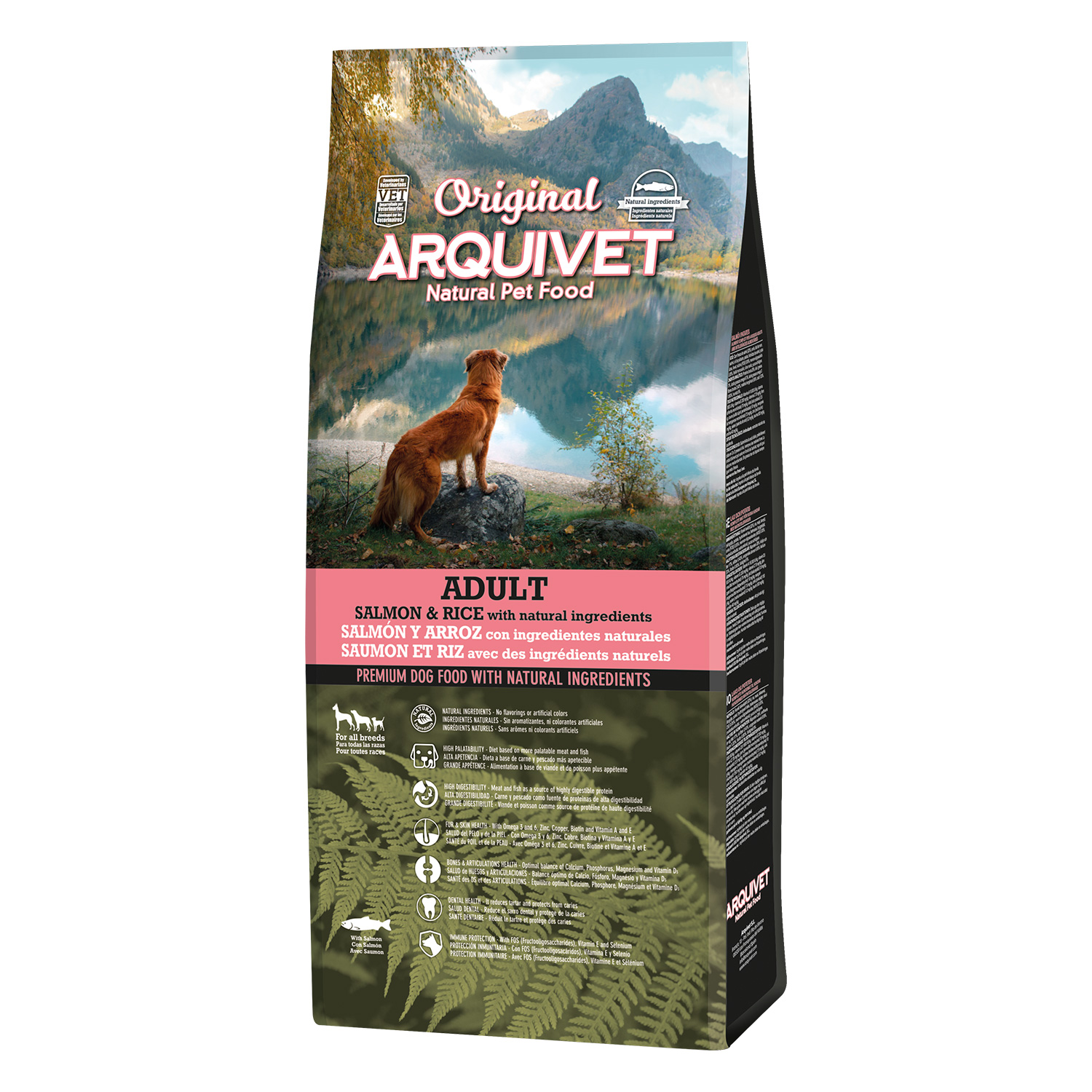 Miscota Arquivet Cane Original Adult Original Adult Salmone e Riso