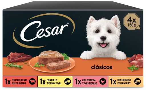 Nassfutter für Hunde Multipack Auswahl von Klassikern in Pastete