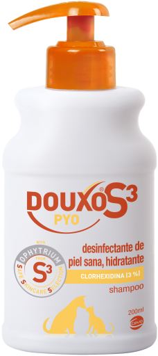 Douxo S3 PYO Champ&uacute; Desinfectante Hidratante para Perros y Gatos