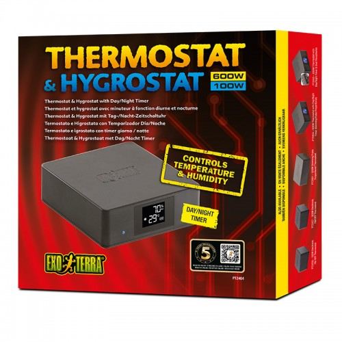 Thermostat (600W)/Hygrostat (100W)