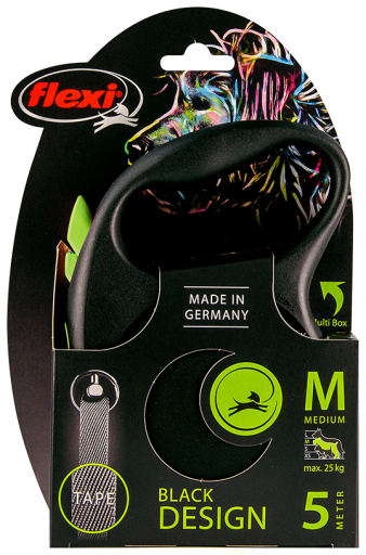 Flexi Schwarzer Design-Riemen Schwarzer Design-Riemen Grün