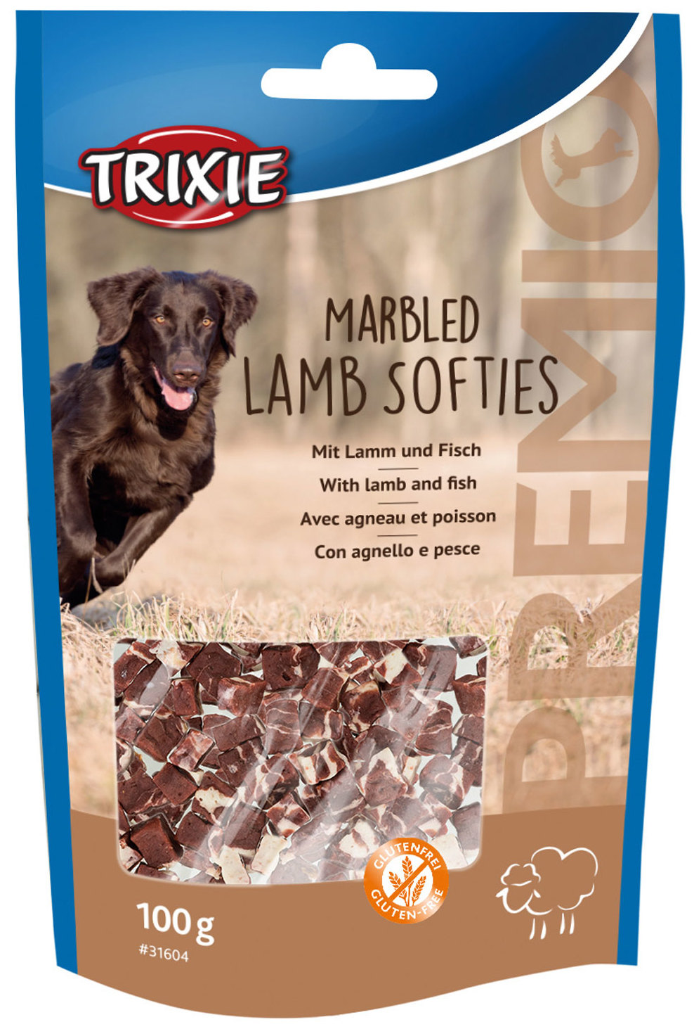 Miscota Trixie Premio Lamb Lamb Softies Veteado