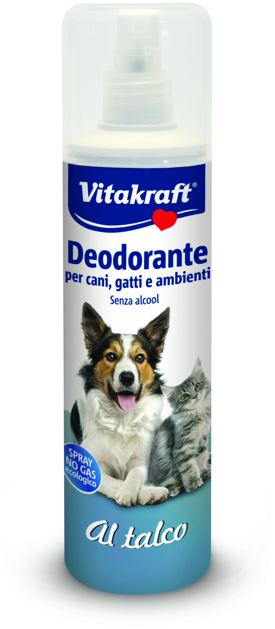 Miscota Vitakraft Deodorante spray per cani e gatti con talco