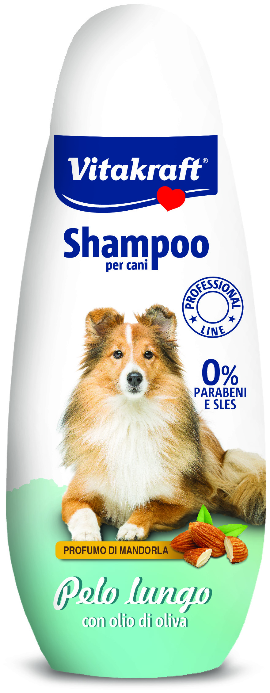 Miscota Vitakraft Shampoo All'olio d'oliva per Cani a Pelo Lungo