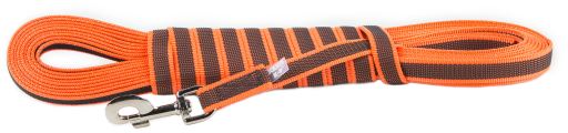Julius K9 Gummierte Leine ohne Handgriff Orange