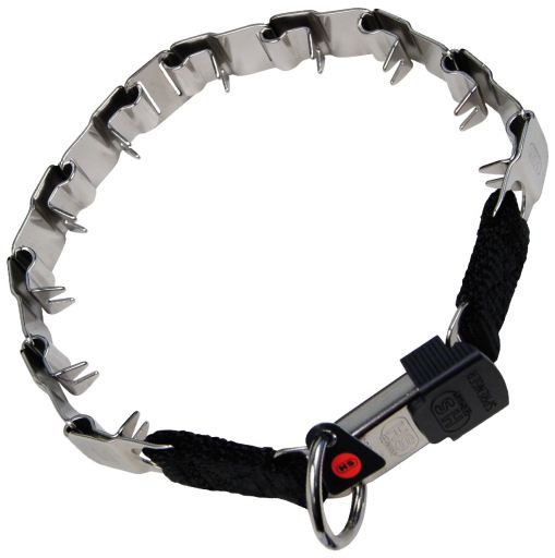 Neck Tech Spiked Training Collar with Lock Collar