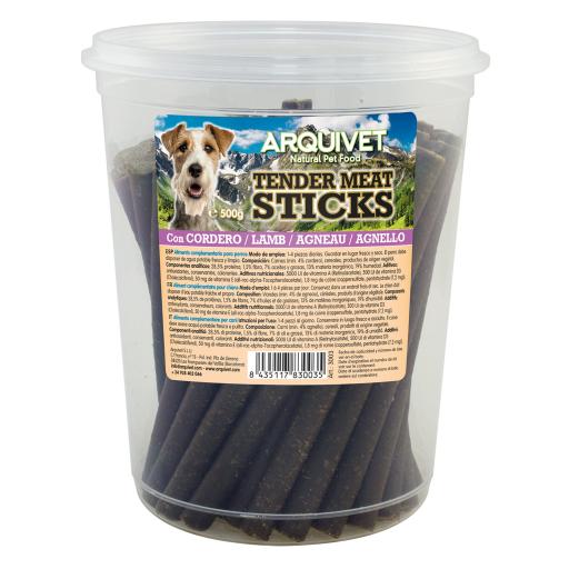 Tender Meat Sticks Lamm Lamm Soft Sticks für Hunde