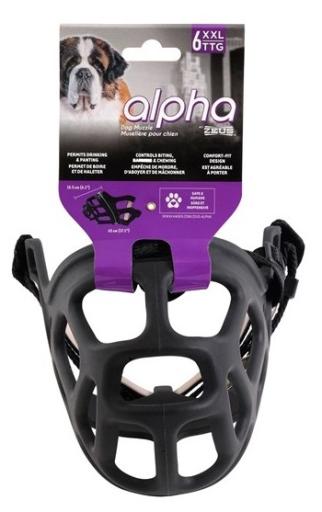 alpha zeus dog muzzle