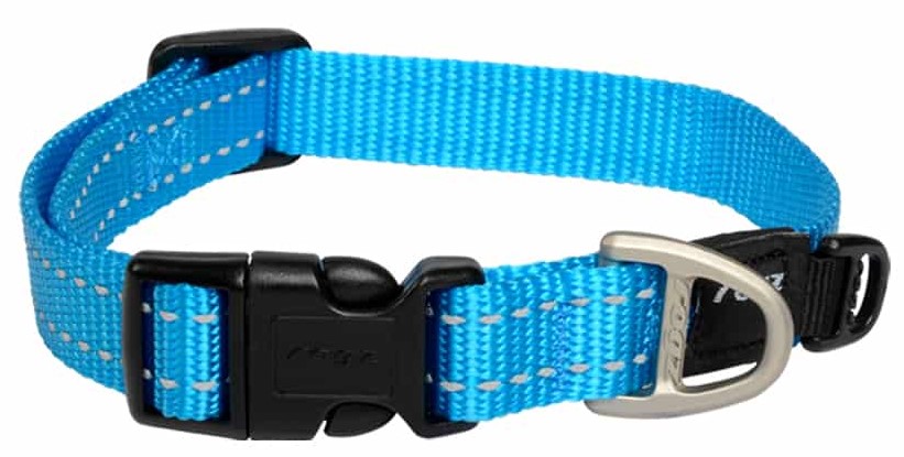 Miscota Rogz Collare riflettente regolabile Utility Blue