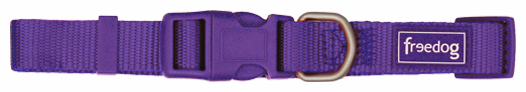 Miscota Freedog Collana in nylon di base viola