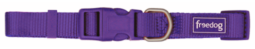Collier en nylon basique violet