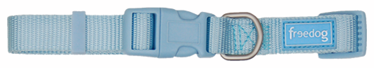 Miscota Freedog Collana in nylon di base blu cielo