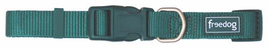 Miscota Freedog Collana di nylon di base Collare di nylon di base verde