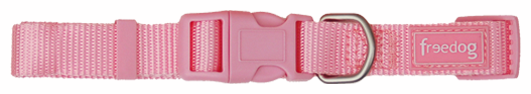 Miscota Freedog Collana di nylon Basic Collana di nylon Basic Rosso Rosa