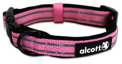 Miscota Alcott Essentials Adventure Collare riflettente rosa