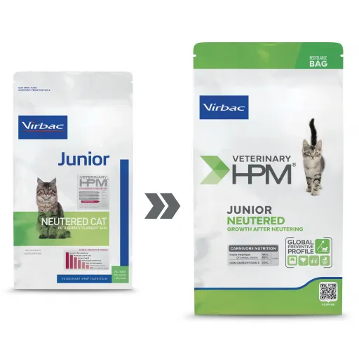HPM Veterinary HPM Junior Neutered – Para Gatinhos Esterilizados HPM Veterinary HPM Junior Neutered – Para Gatinhos Esterilizados