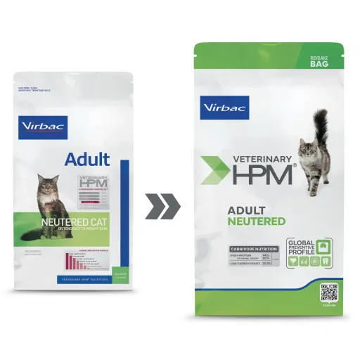 HPM Virbac Veterinary HPM Neutered Adult Cat, Gatos Esterilizados  HPM Virbac Veterinary HPM Neutered Adult Cat, Gatos Esterilizados