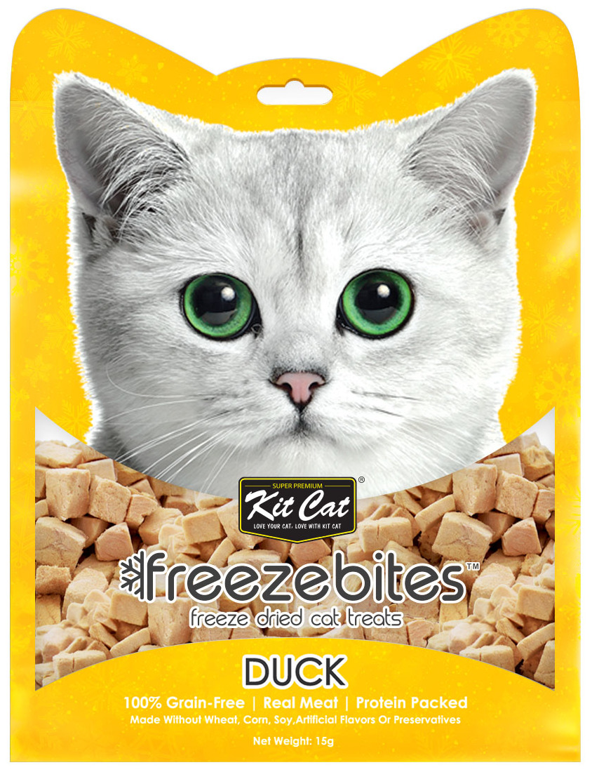Kit Cat FreeZebites de Pato. 15 GR