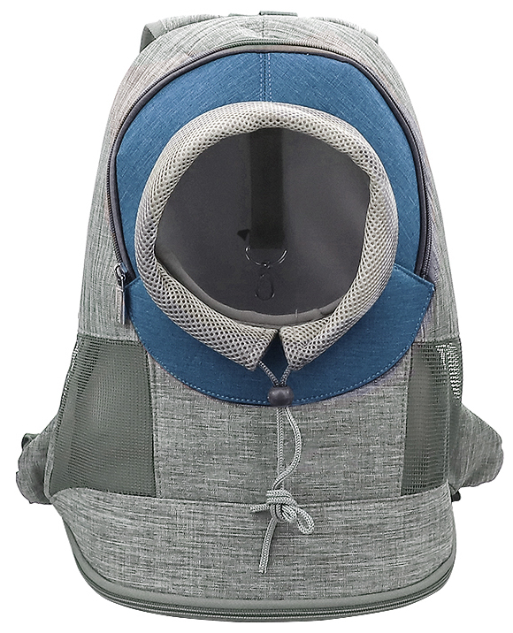 Miscota Freedog Mochila Misti Gris y Azul