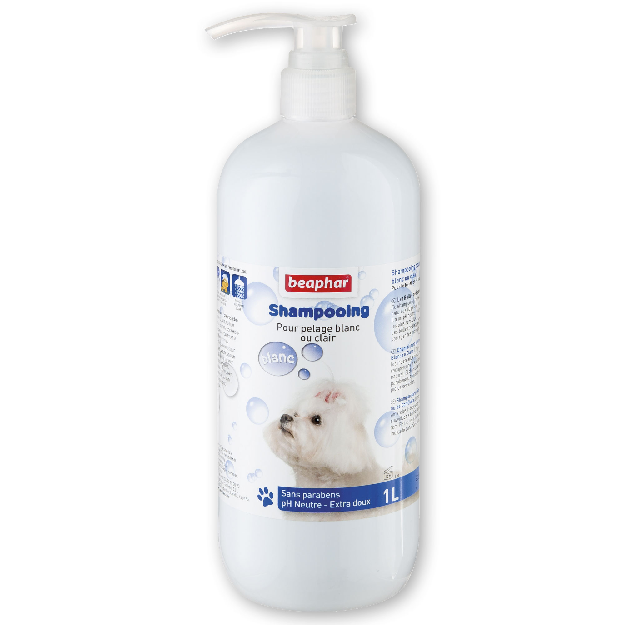 Miscota Beaphar Shampoo per Cani a Pelo Bianco