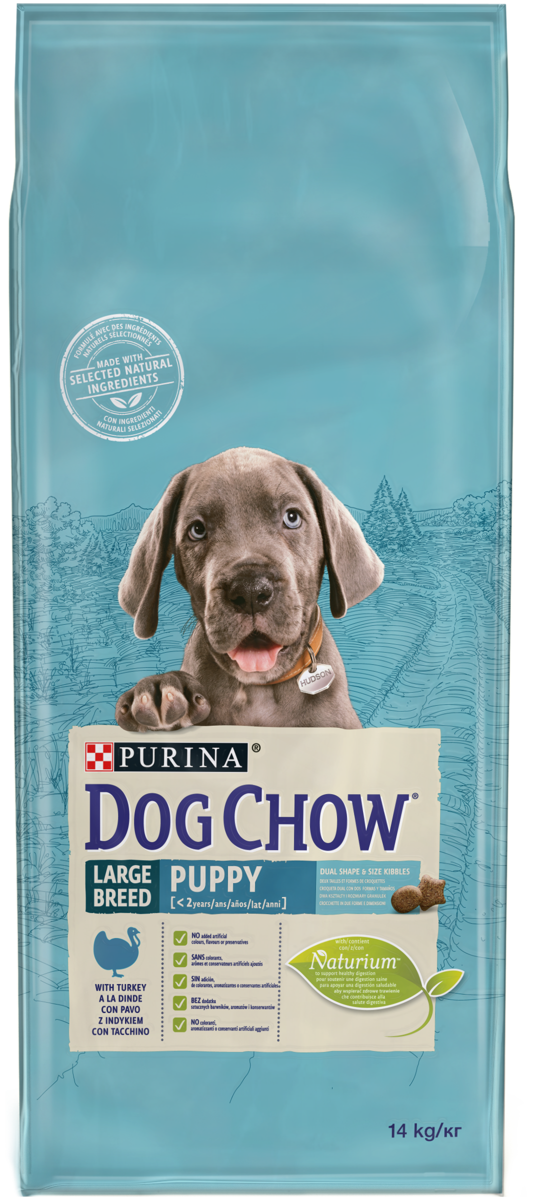 Miscota Dog Chow Big Puppy Turkey Razze