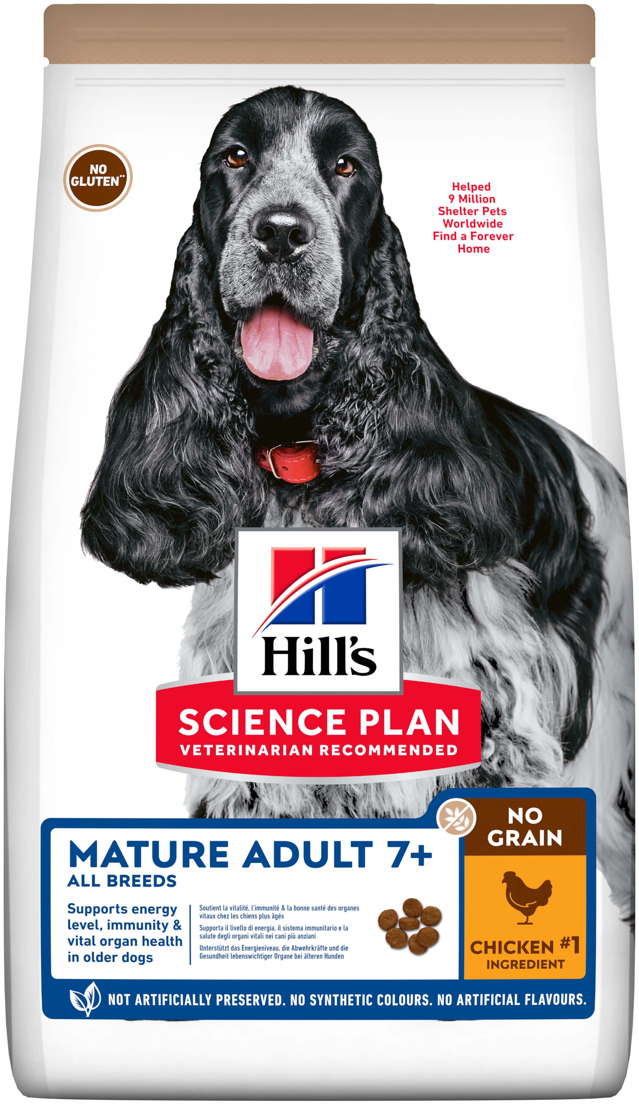 Miscota Hill's Science Plan Mature Adult No Grain con Pollo