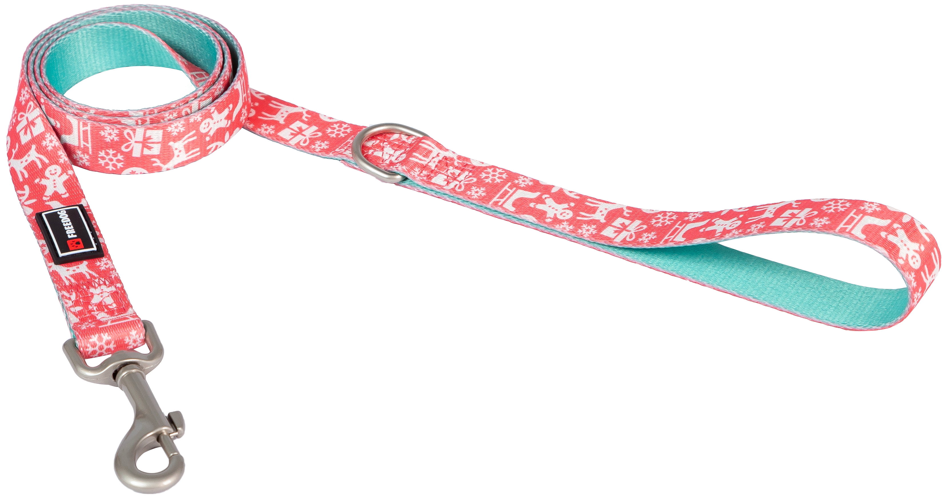 Miscota Freedog Ginger Cookie Leash in Red