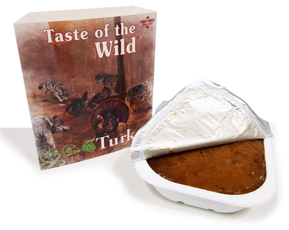 Miscota Taste of the Wild Terrina di Tacchino Anatra e Frutta per Cani