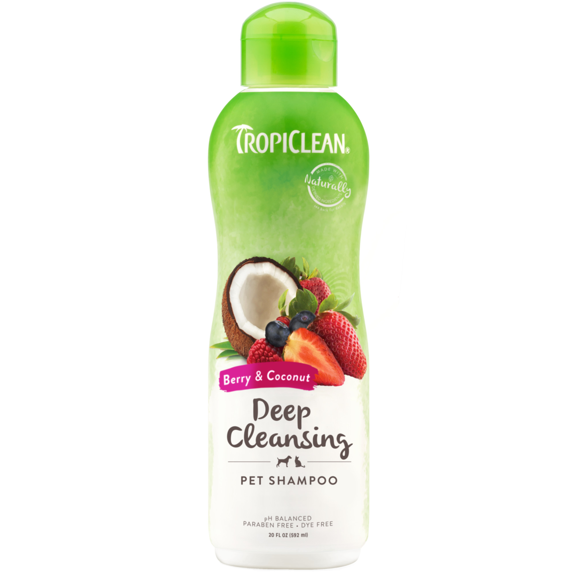 Miscota TropiClean Shampoo Lampone e Cocco