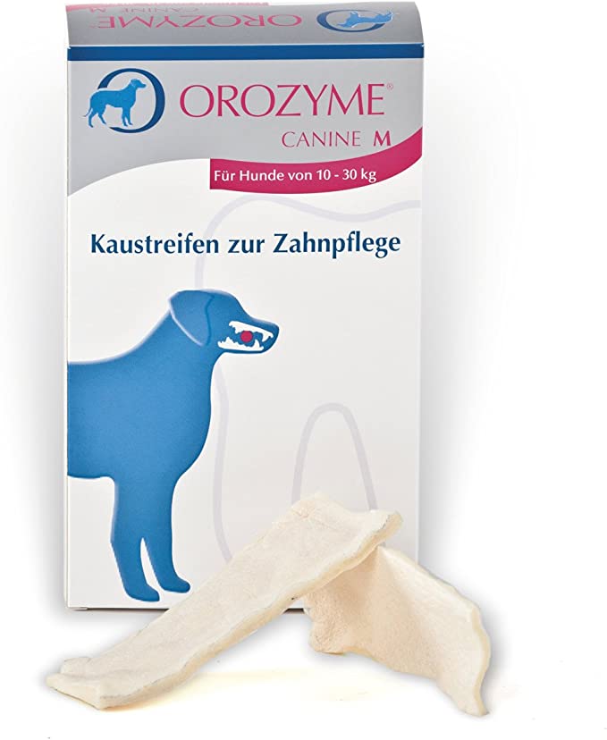 Ecuphar Orozyme Enzymatic Toothpaste Strips per Cani Miscota Italy