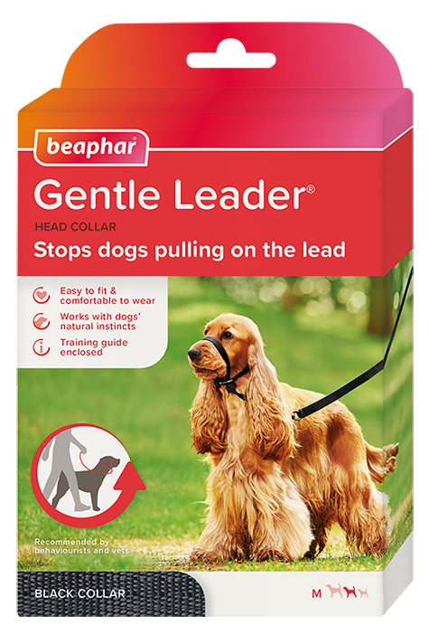 Miscota Beaphar Gentle Leader Collare per Cani Nero