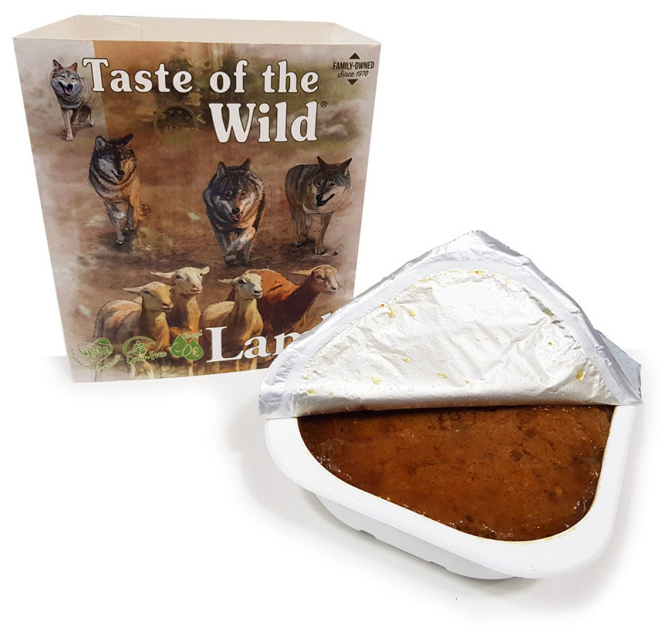 Miscota Taste of the Wild Terrina di Agnello Pollo e Frutta per Cani