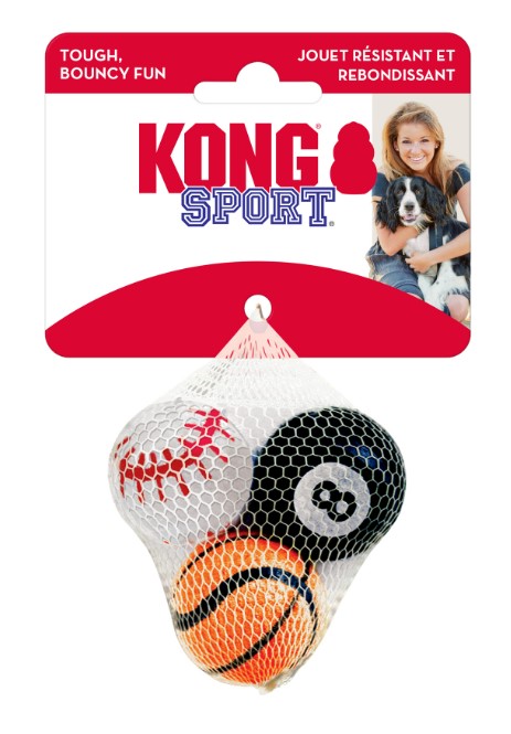 Miscota KONG Sport Balls 3 Confezione Xs