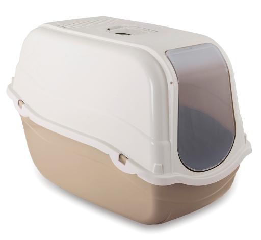 Covered cat litter tray hotsell