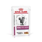 Royal canin renal clearance with chicken feline