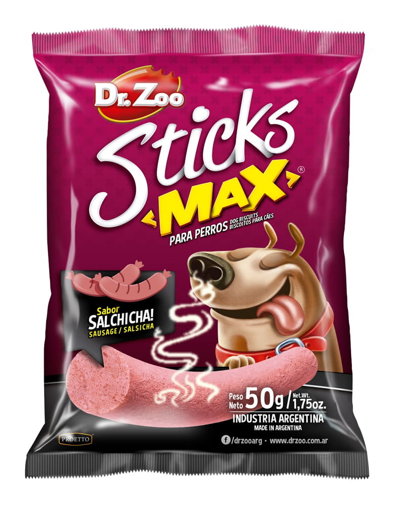 Miscota Dr. Zoo Sticks Max Salsiccia per Cani