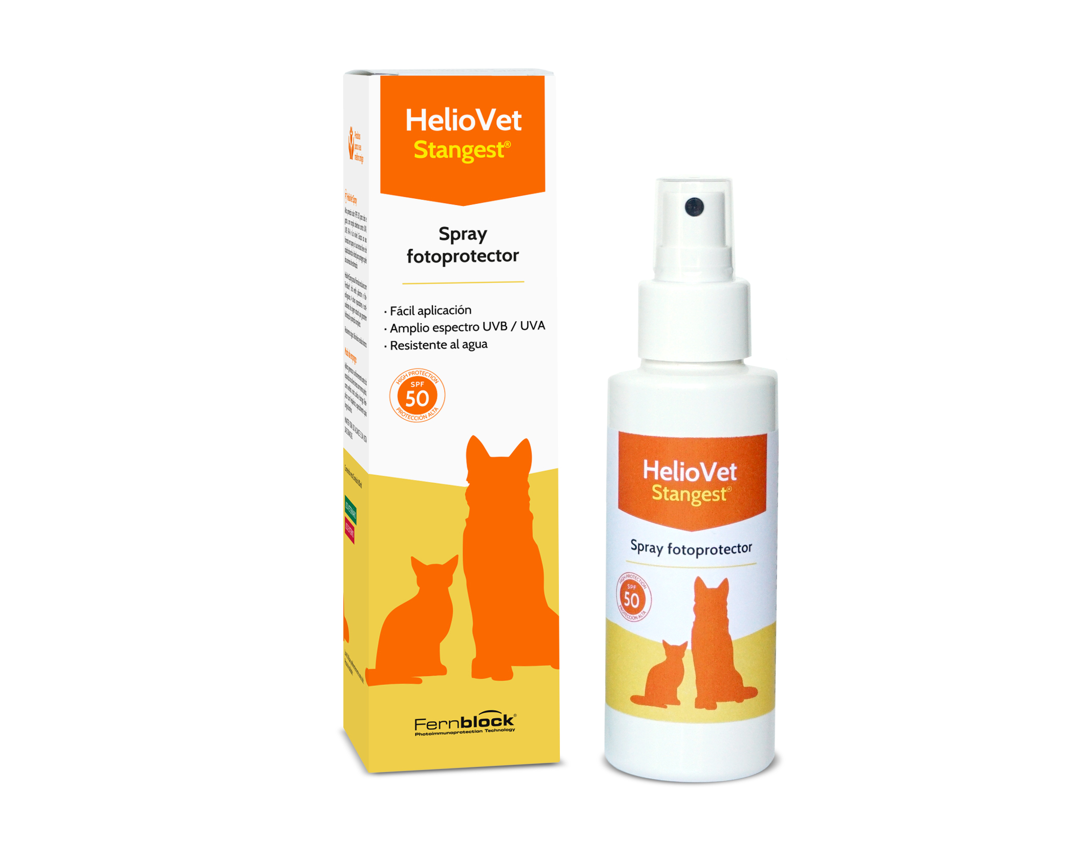 Miscota Stangest Heliovet Spray Fotoprotector FPS50